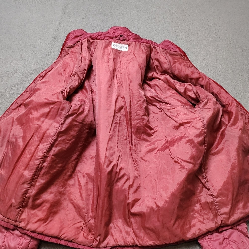 Vintage Pink Puffer Jacket - Picture 4 of 8